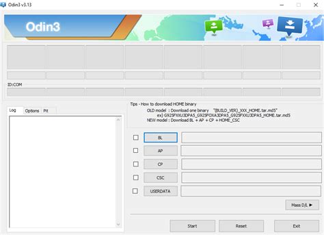 Download new Odin 3.13.1 for flashing Android 8.0 .